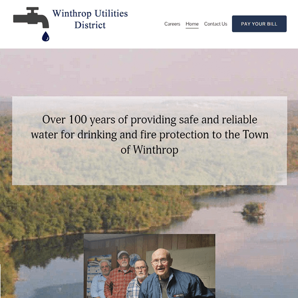 Link to Winthrop Utilities District website.